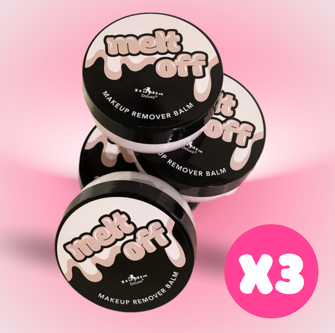 Melt It Off Makeup Remover Balm 3x Bundle