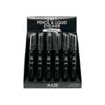Display - 2 In 1 Pencil & Liquid Eyeliner - 24 Pcs - MAKEUPMX Distribuidora