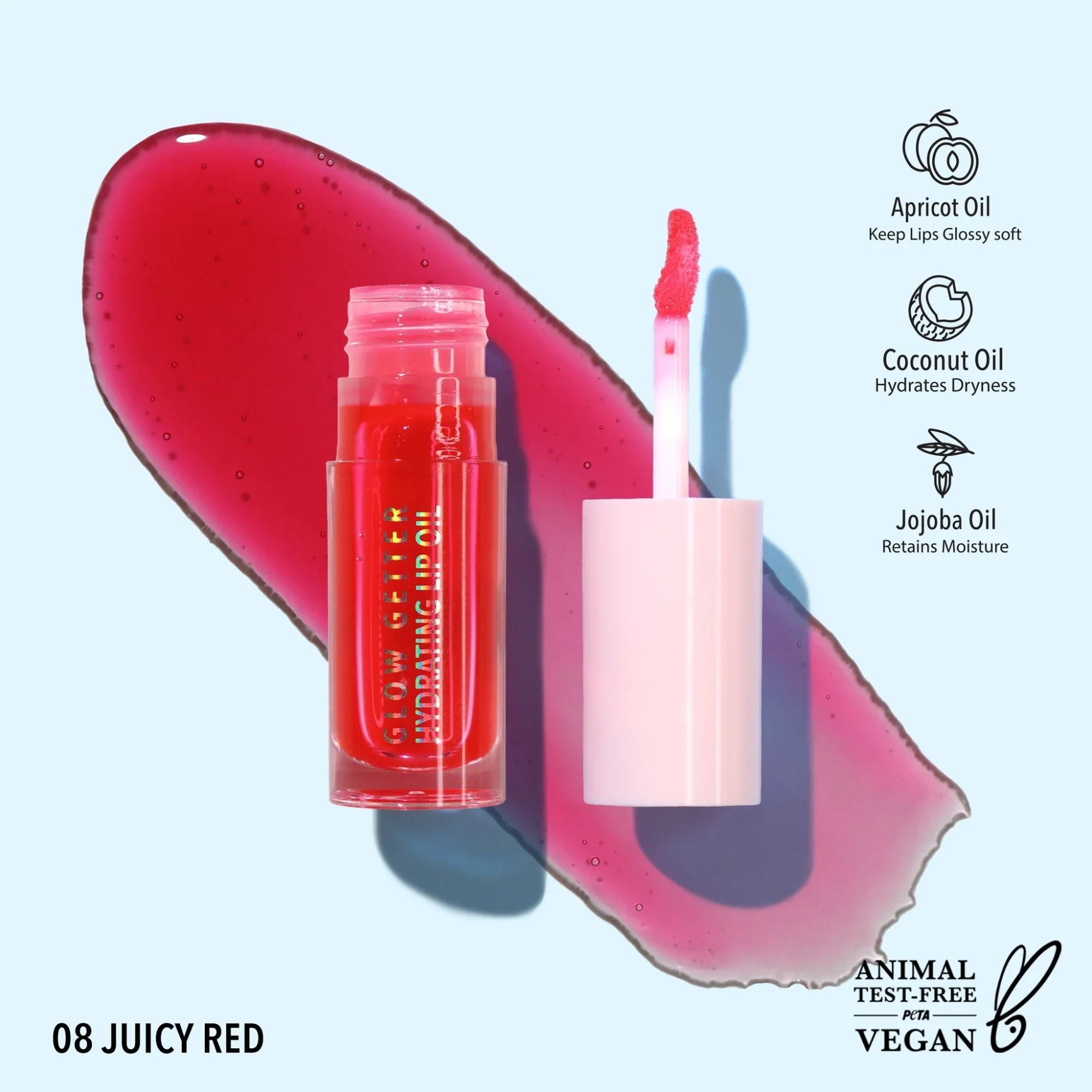 Glow Getter Hydrating Lip Oil - MAKEUPMX Distribuidora