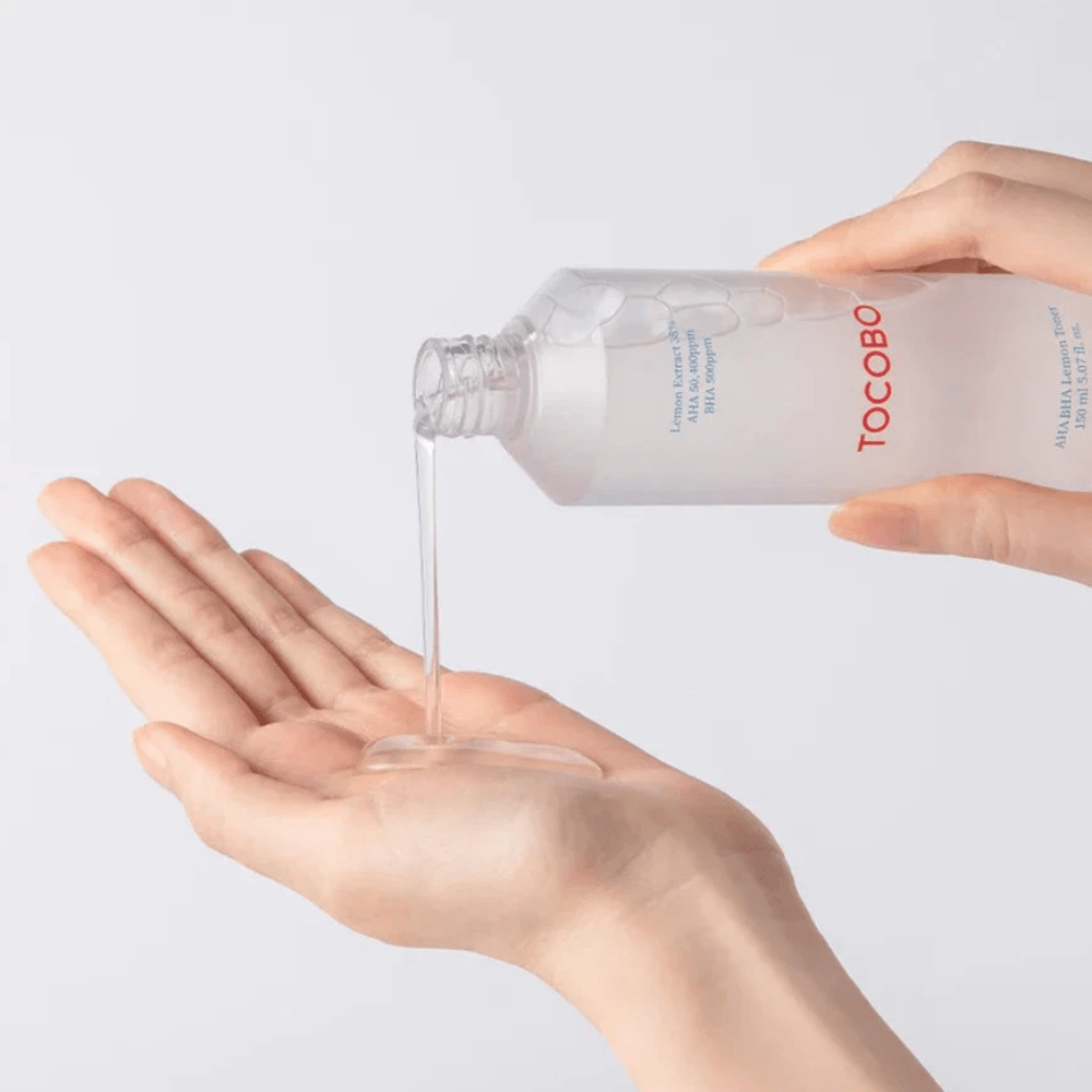 Mini - AHA BHA Lemon Toner 2ml - MAKEUPMX Distribuidora