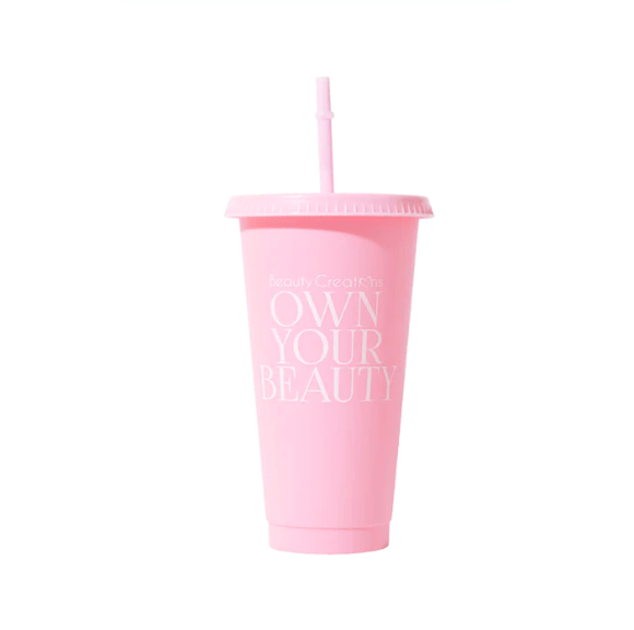 Pack 3 pz - Vasos De Plástico c/popote - MAKEUPMX Distribuidora