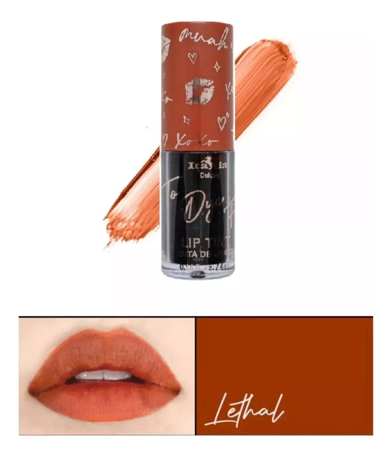 Set 3 Tintas De Labios To Dye For - Italia Deluxe - MAKEUPMX Distribuidora