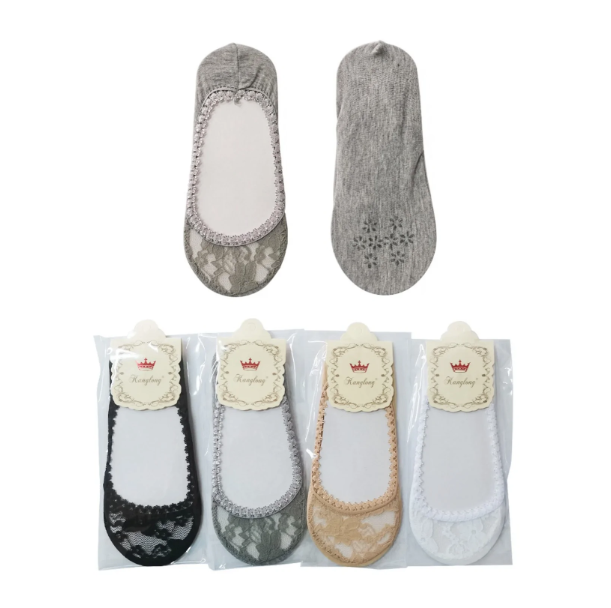 NO SHOW SOCKS #1 - PAQUETE DE 4 PIEZAS