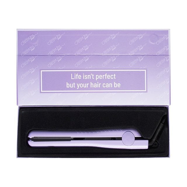 Hair Straightener Purple - MAKEUPMX Distribuidora