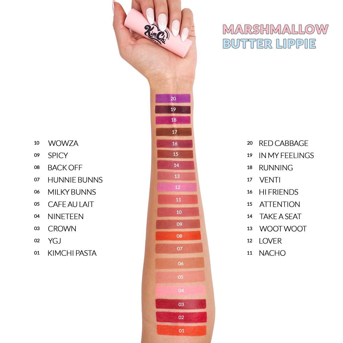 MARSHMALLOW BUTTER LIPPIE - MAKEUPMX Distribuidora