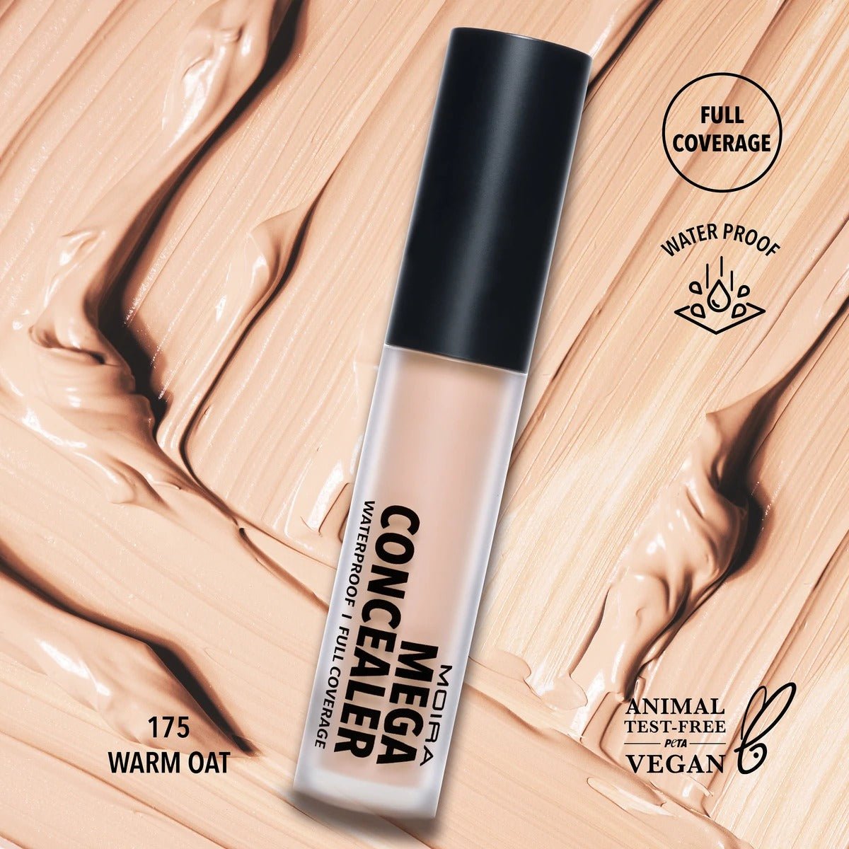 Mega Waterproof Concealer - MAKEUPMX Distribuidora