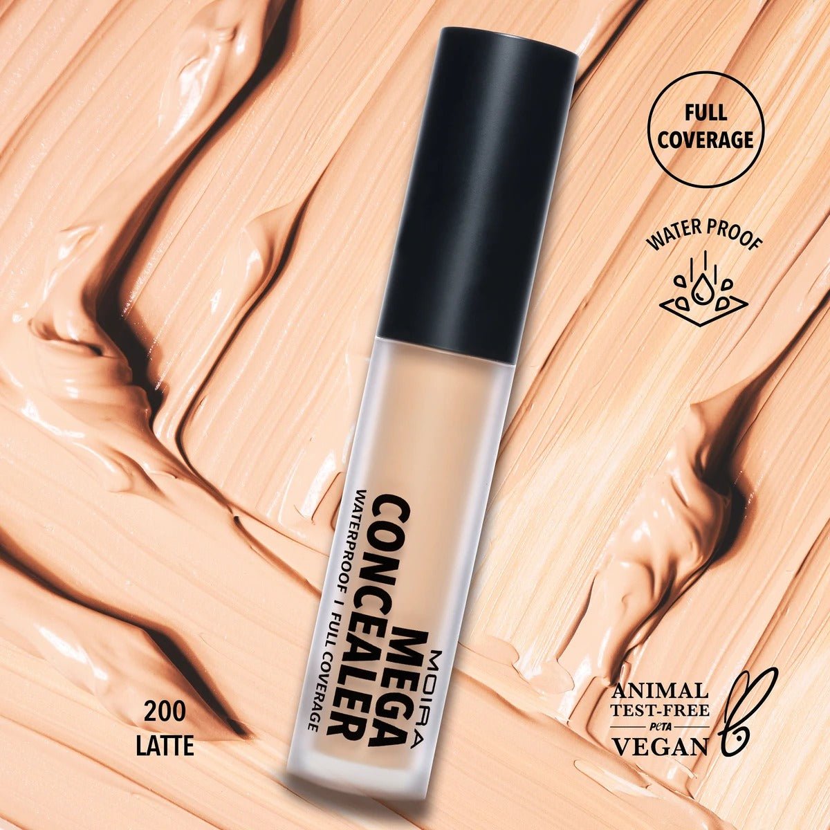 Mega Waterproof Concealer - MAKEUPMX Distribuidora
