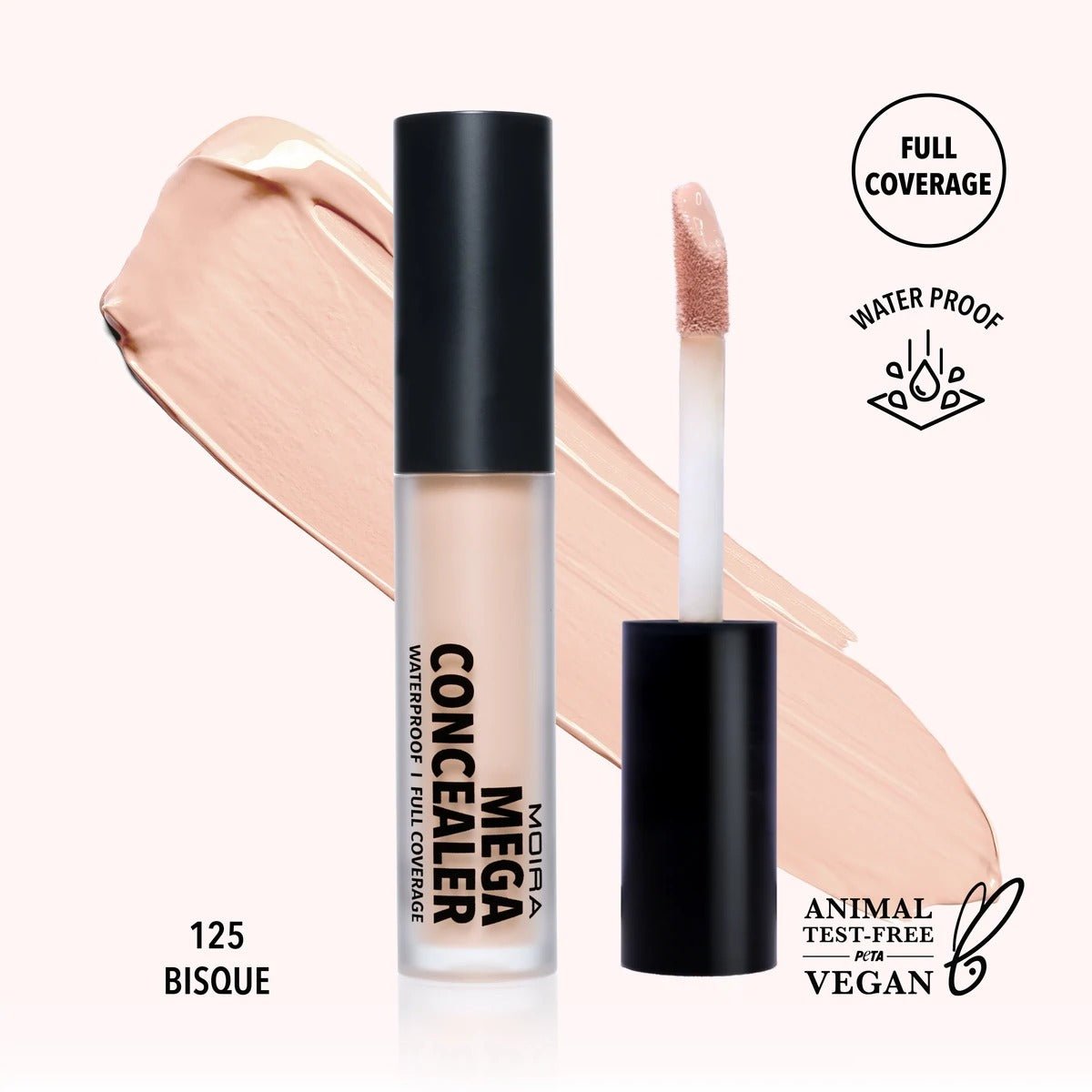 Mega Waterproof Concealer - MAKEUPMX Distribuidora