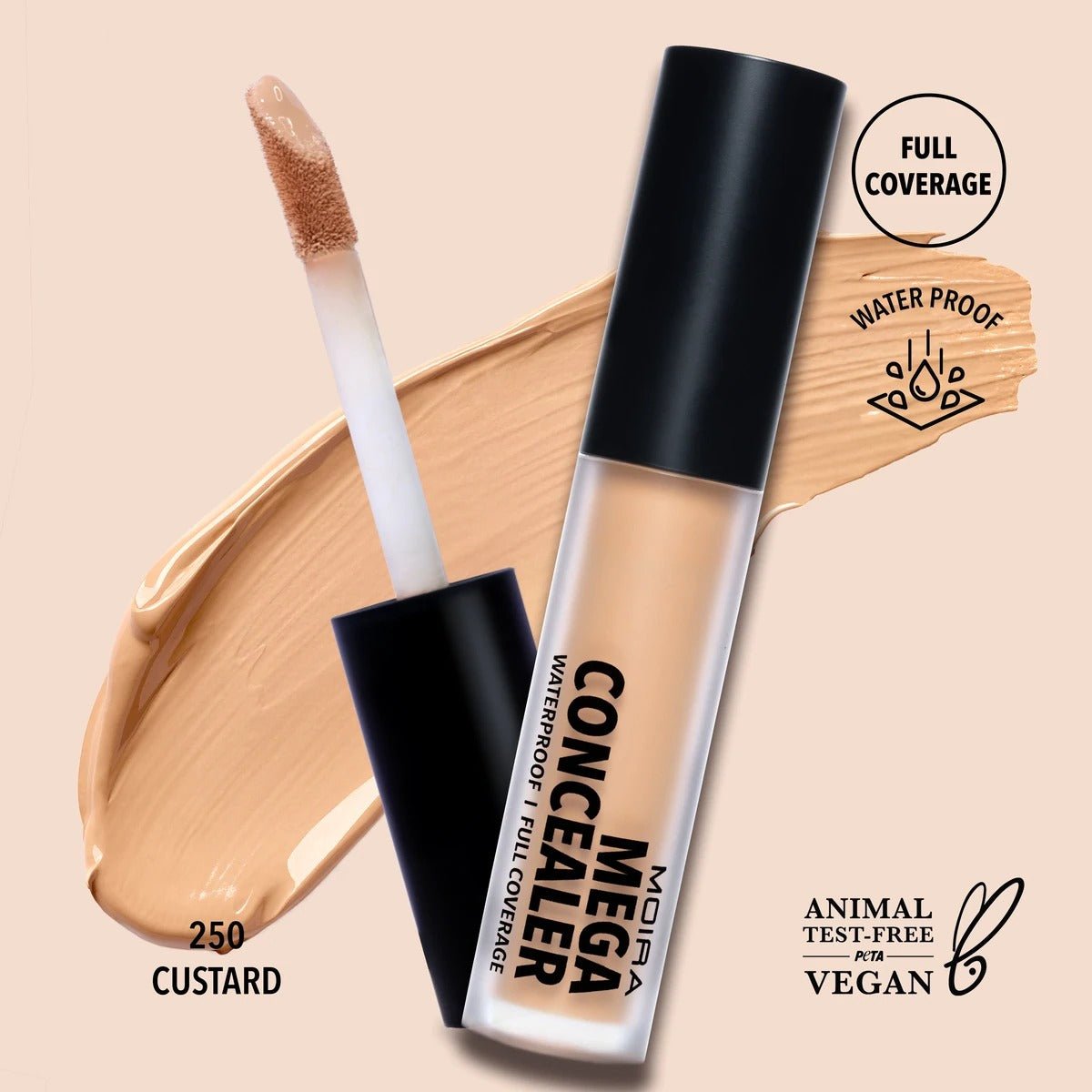 Mega Waterproof Concealer - MAKEUPMX Distribuidora