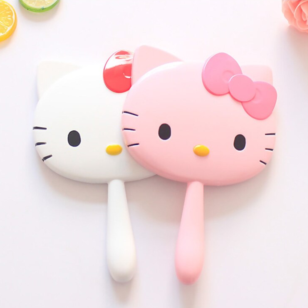 Hello Kitty Hand Mirror - Pink