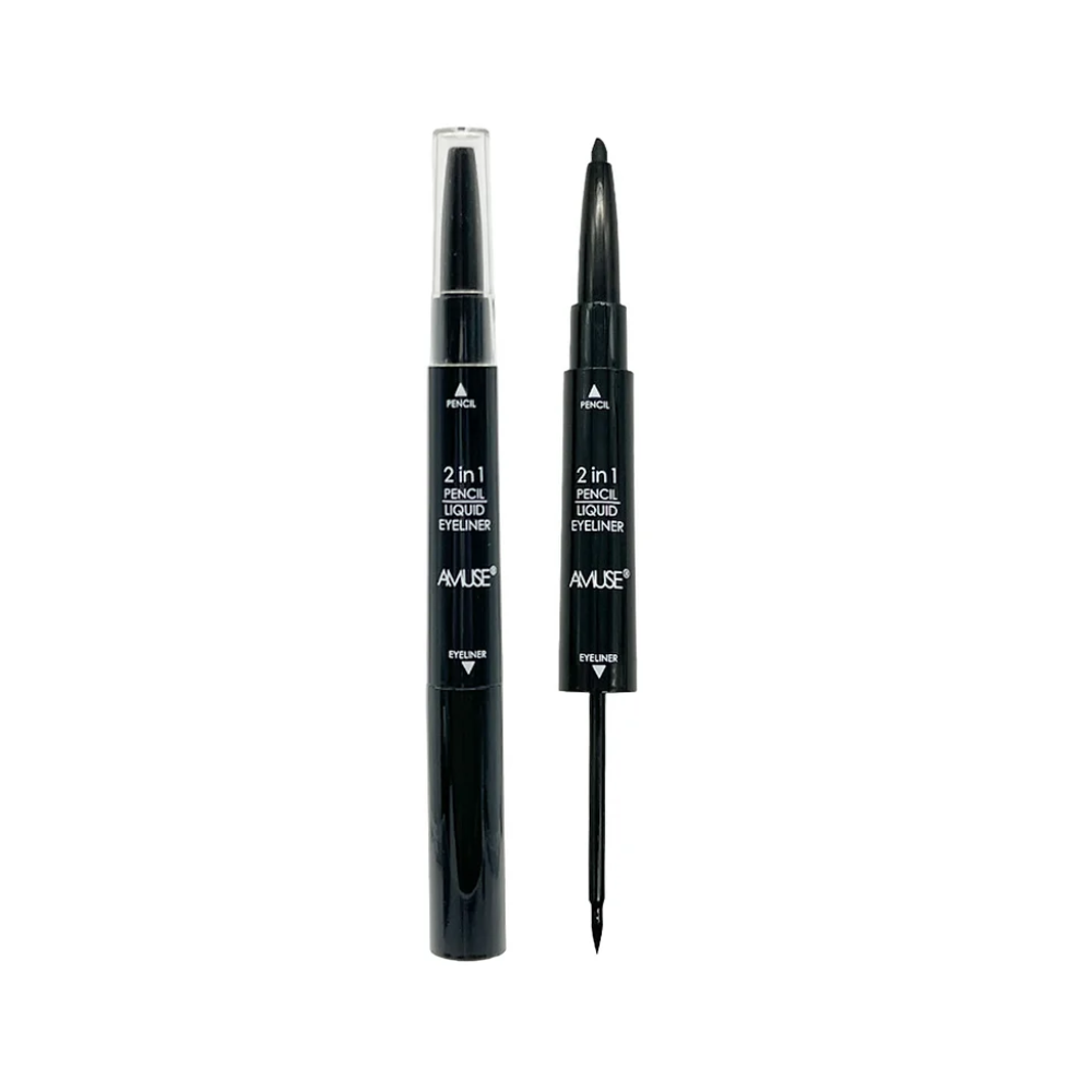 Display - 2 In 1 Pencil & Liquid Eyeliner - 24 Pcs