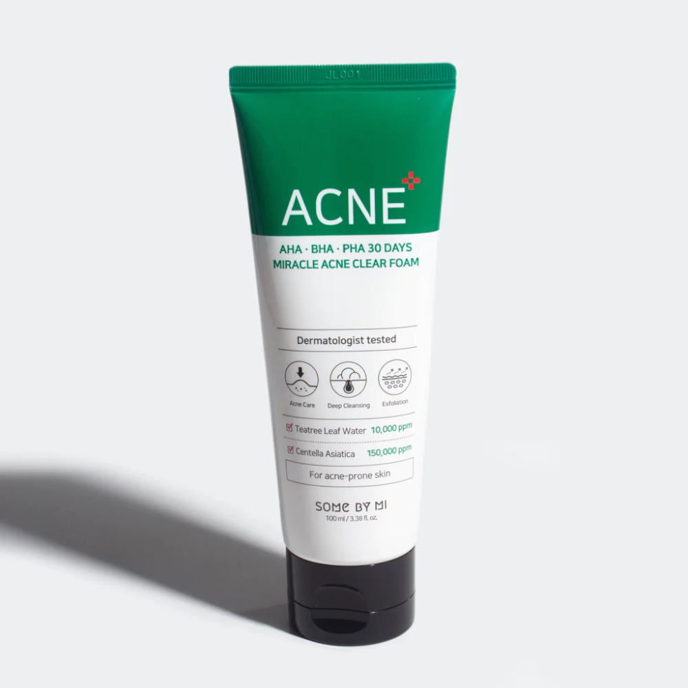 Aha, Bha, Pha 30 Days Miracle Acne Foam