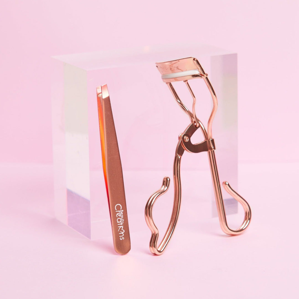 Eyelash Curler & Tweezers