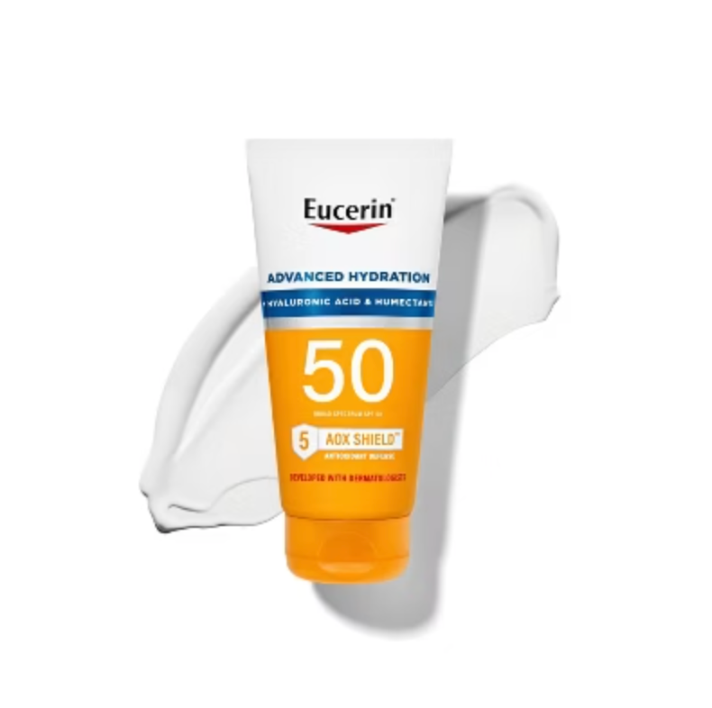 Advanced Hydration Spf 50 Sunscreen Lotion With Hyaluronic Acid + Humectants