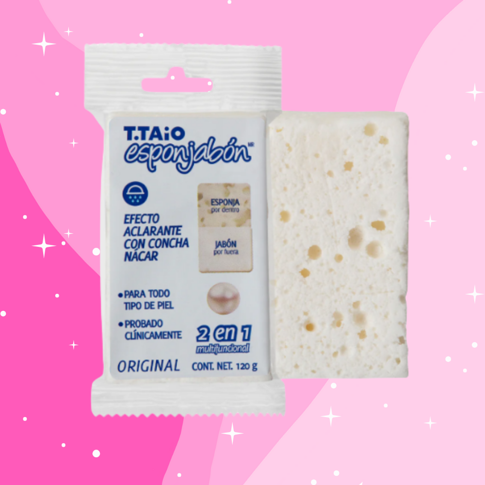 Esponjabón - Efecto Aclarante Con Concha Nácar