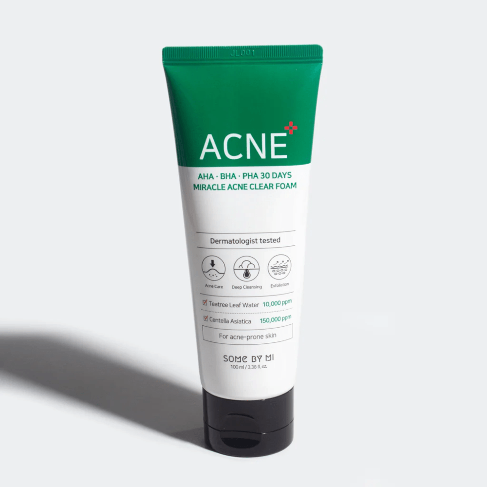 Aha, Bha, Pha 30 Days Miracle Acne Foam - MAKEUPMX Distribuidora