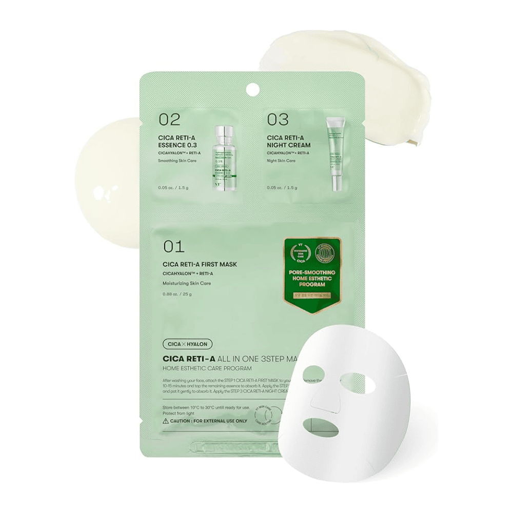 Cica Reti - A All In One 3Step Mask - MAKEUPMX Distribuidora