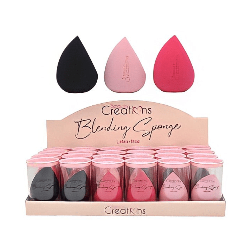 Display - Blending Sponge - 24 pcs - MAKEUPMX Distribuidora