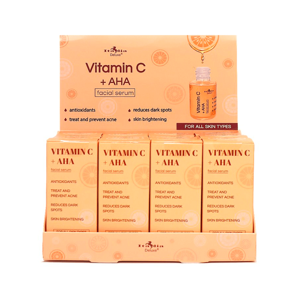 Display - Facial Serum Vitamin C - 12 pcs - MAKEUPMX Distribuidora