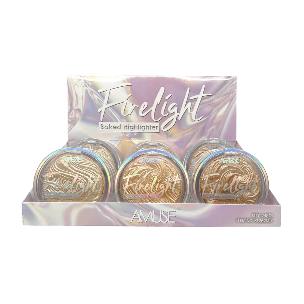 Display - Firelight Baked Highlighter - 24 Pcs - MAKEUPMX Distribuidora