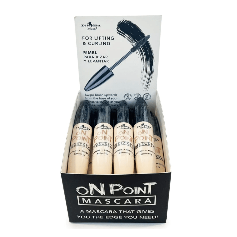 Display - On Point Mascara - 12 pcs - MAKEUPMX Distribuidora