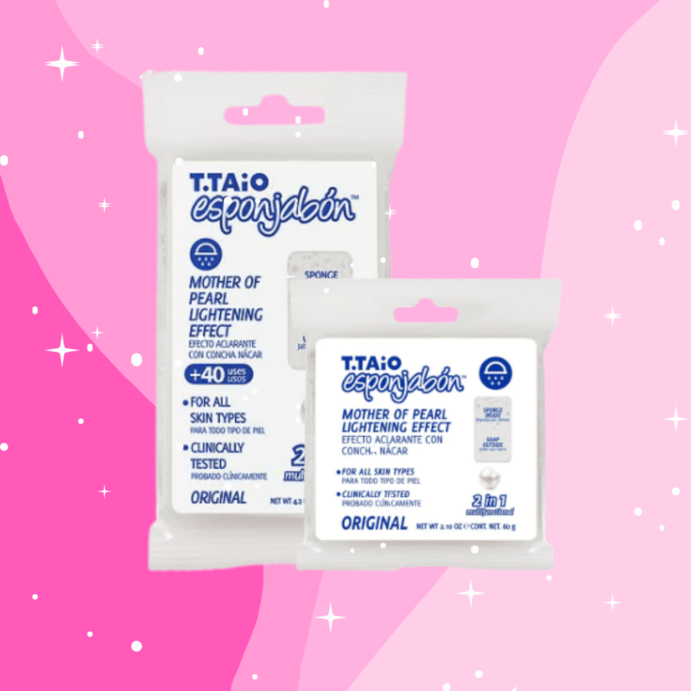 Esponjabón - Efecto Aclarante Con Concha Nácar - MAKEUPMX Distribuidora