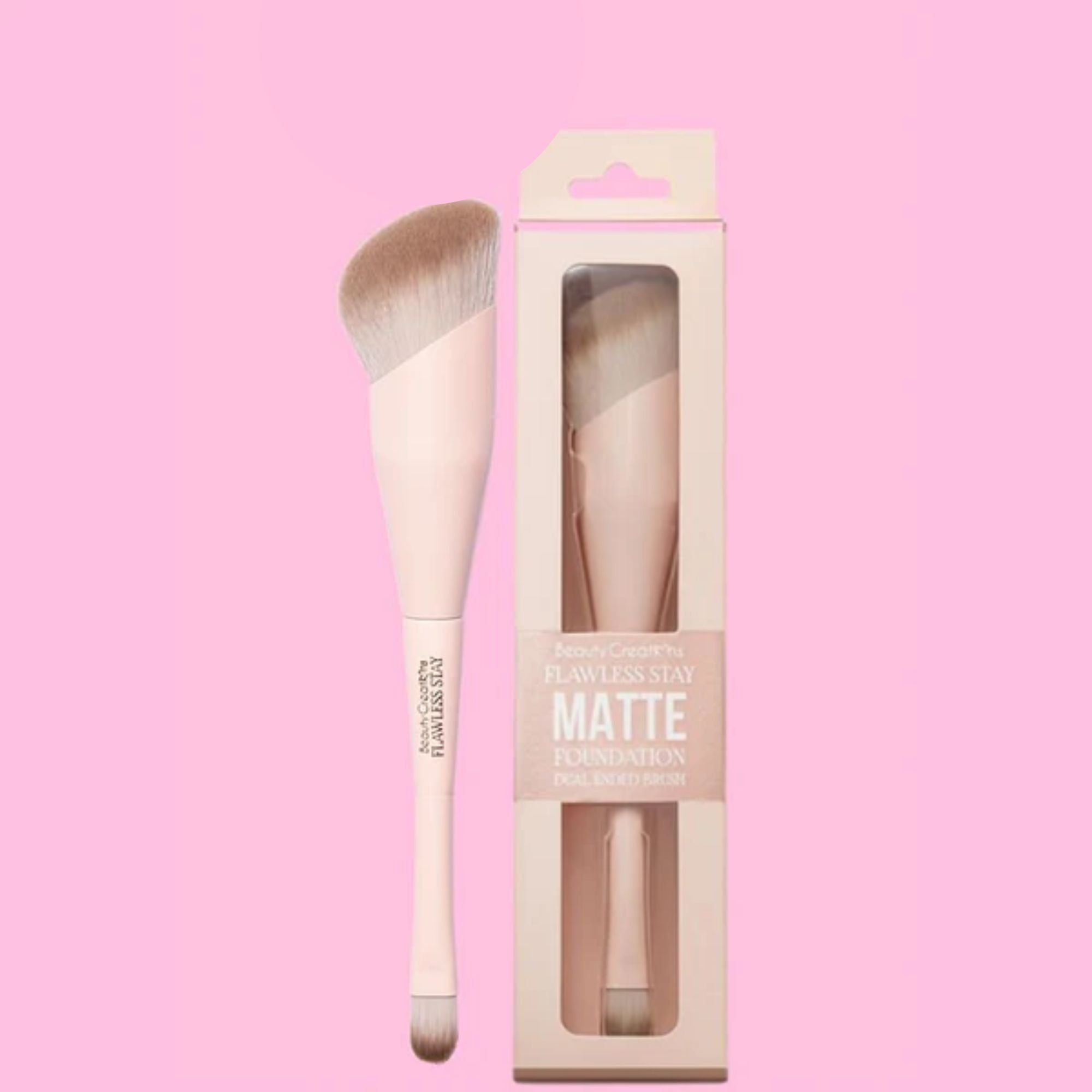 Flawless Stay Foundation Dual Ended Brush - MAKEUPMX Distribuidora
