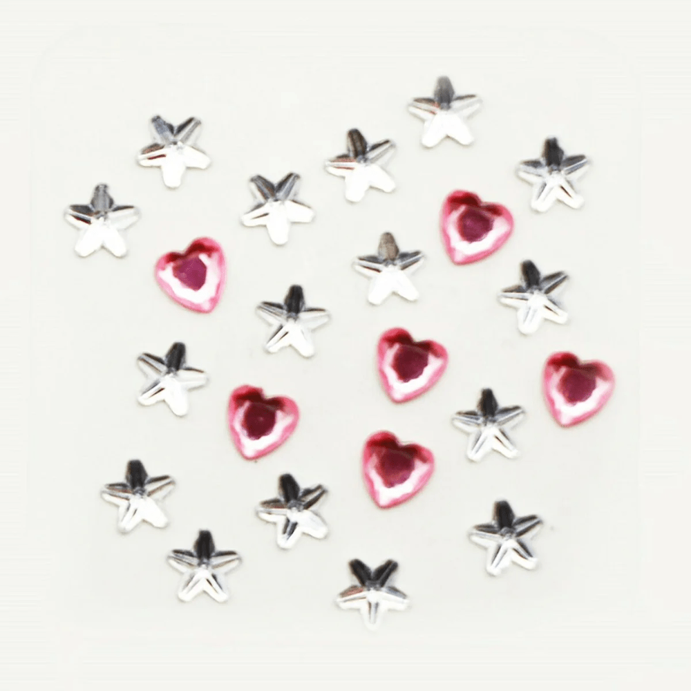 Hearts & Stars Jewels JE2 - MAKEUPMX Distribuidora