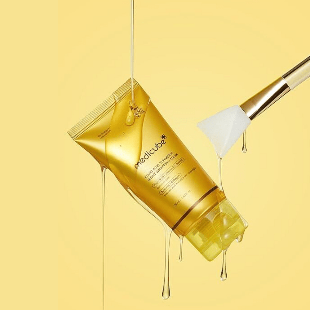 Kojic Acid Turmeric Night Wrapping Mask - MAKEUPMX Distribuidora