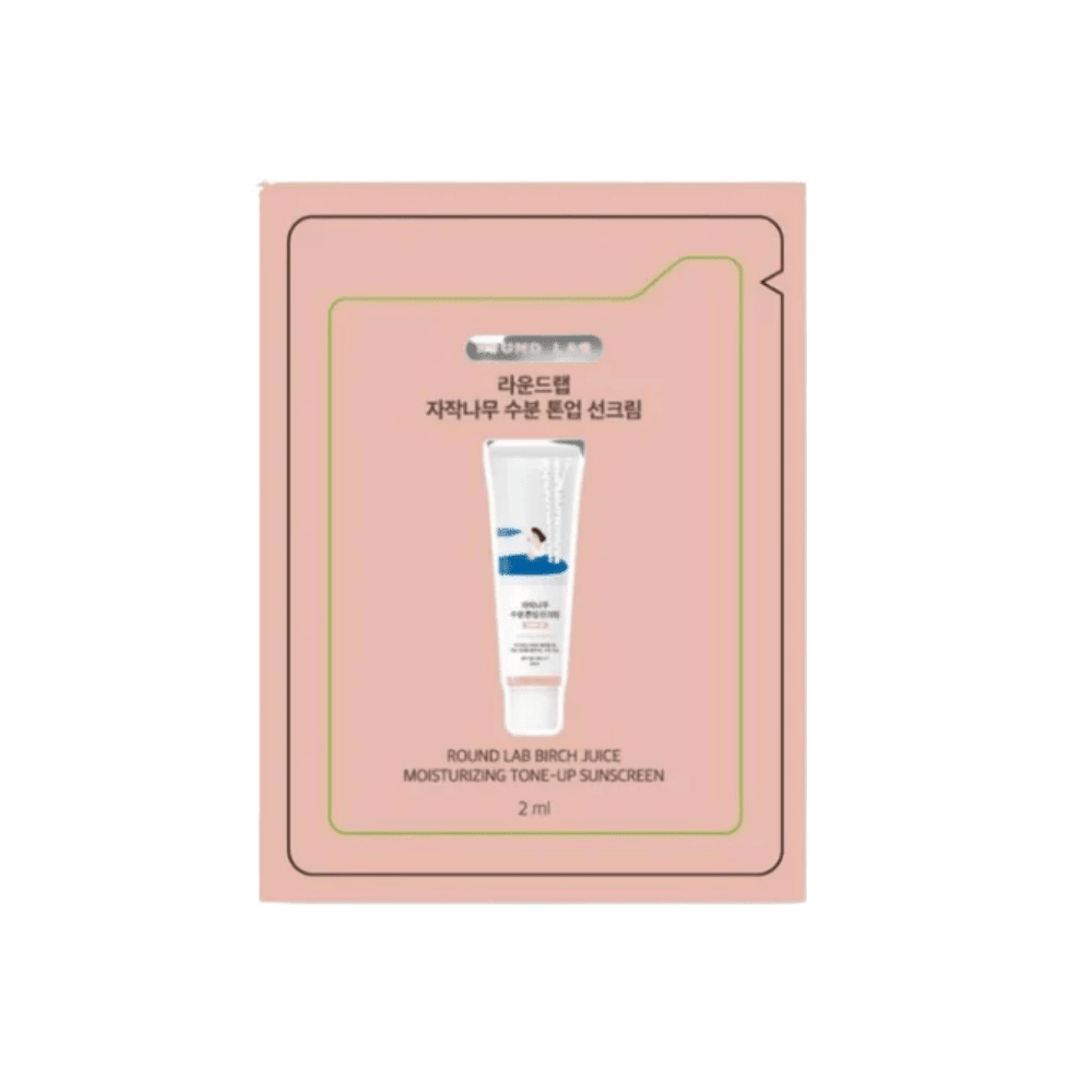 Mini - Birch Juice Moisturizing Tone-Up Sunscreen Pouch 2ml - MAKEUPMX Distribuidora