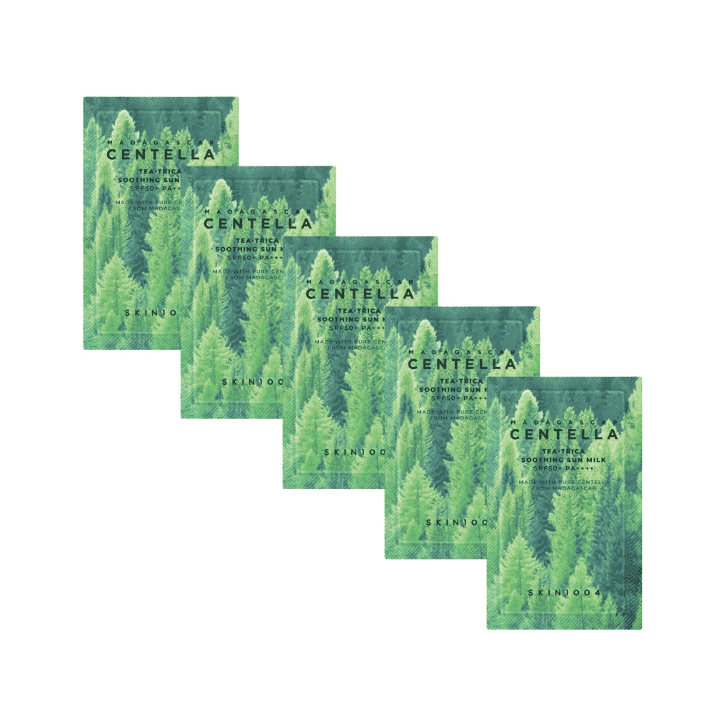 Mini - Pack 10 pz - Tea - Trica Soothing Sun Milk - MAKEUPMX Distribuidora