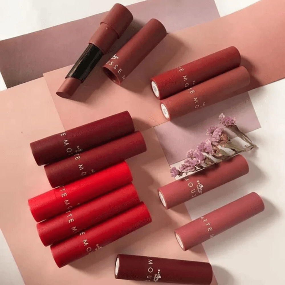 Mousse Matte Lipsticks - MAKEUPMX Distribuidora