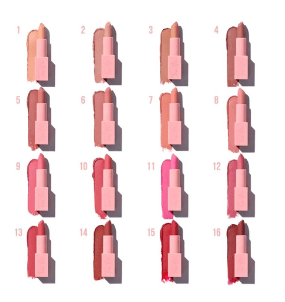 Pack 16 pz - Tease Me Soft Matte Lipstick - MAKEUPMX Distribuidora
