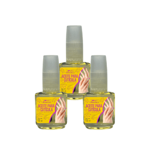 Pack 3 pz - Aceite Para Cutícula - MAKEUPMX Distribuidora
