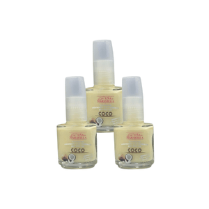 Pack 3 pz - Esmalte De Coco Endurecedor Y Crecimiento De Uñas - MAKEUPMX Distribuidora