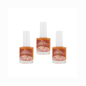 Pack 3 Pz - Esmalte Quita Hongos Kj Beauty Naranja - MAKEUPMX Distribuidora