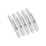 Pack 5 Pz - Organic Nails Lima Profesional 180/180 Negro - MAKEUPMX Distribuidora