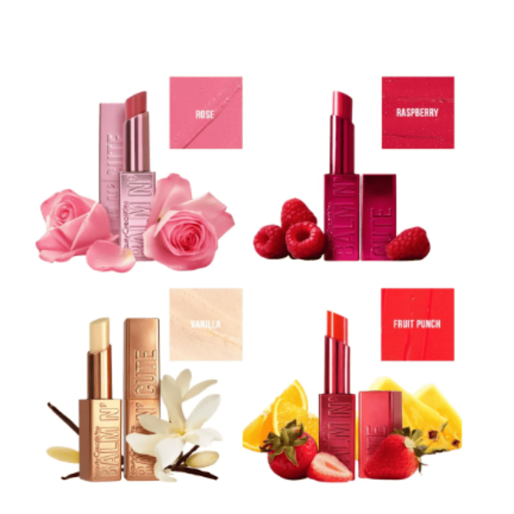 Pack De 4pz - Balm N Cute - Beauty Creations - MAKEUPMX Distribuidora