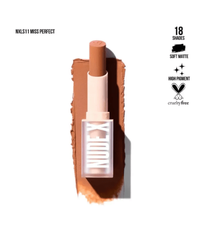 Pack De 4pz - Nude X Lipsticks - Beauty Creations - MAKEUPMX Distribuidora