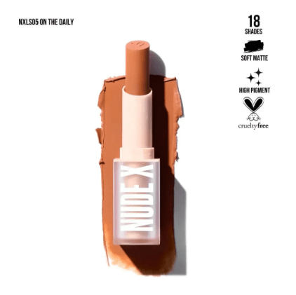 Pack De 4pz - Nude X Lipsticks - Beauty Creations - MAKEUPMX Distribuidora