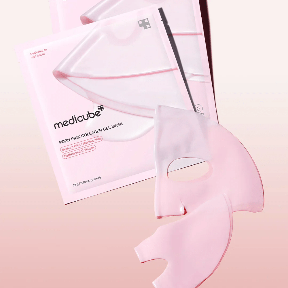 PDRN Pink Collagen Gel Mask - MAKEUPMX Distribuidora