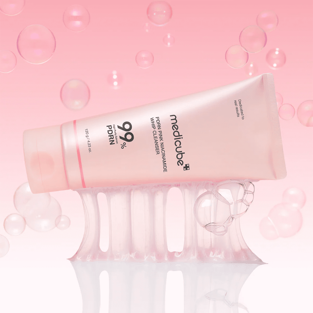PDRN Pink Niacineamide Whip Cleanser - MAKEUPMX Distribuidora