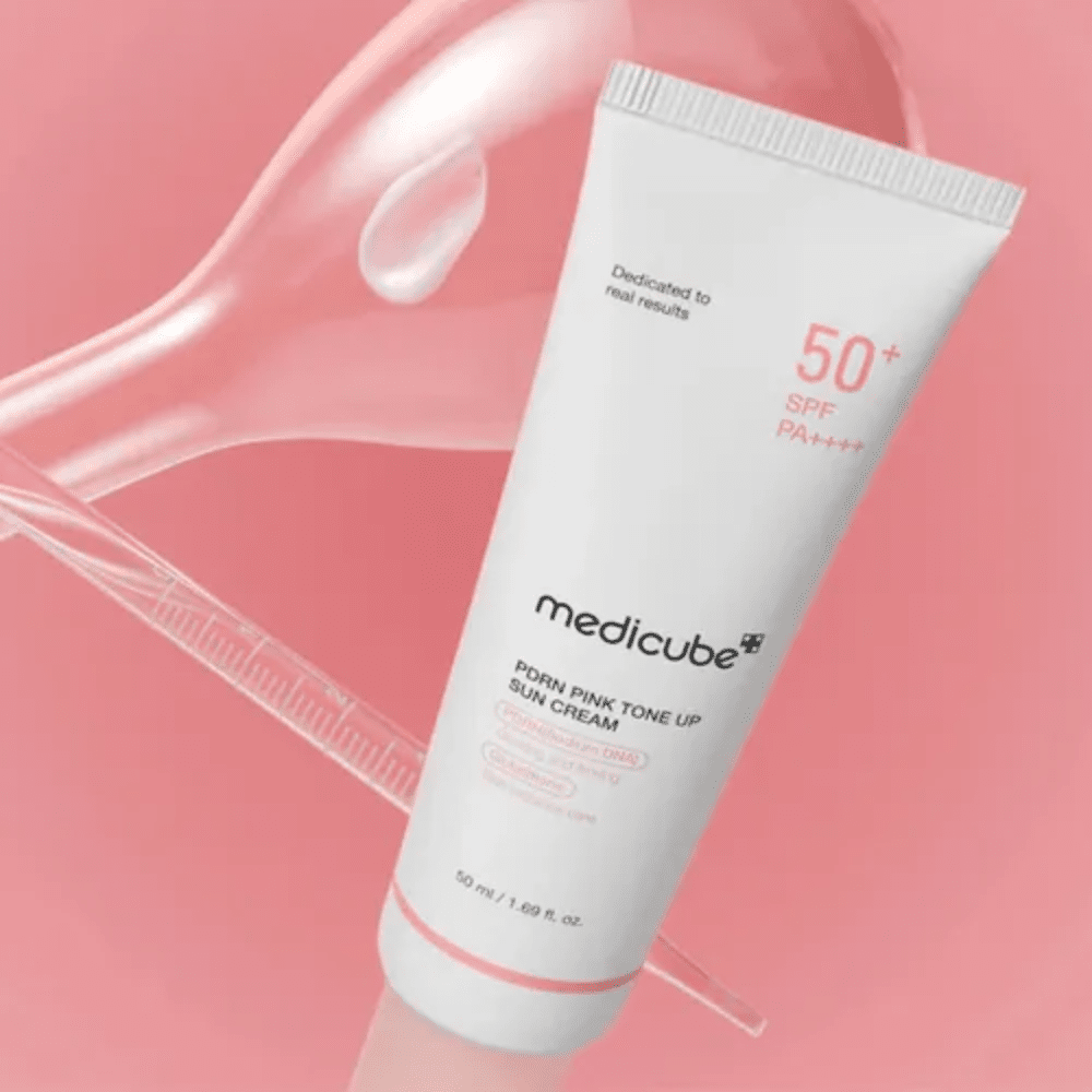 PDRN Pink Tone Up Sun Cream - MAKEUPMX Distribuidora