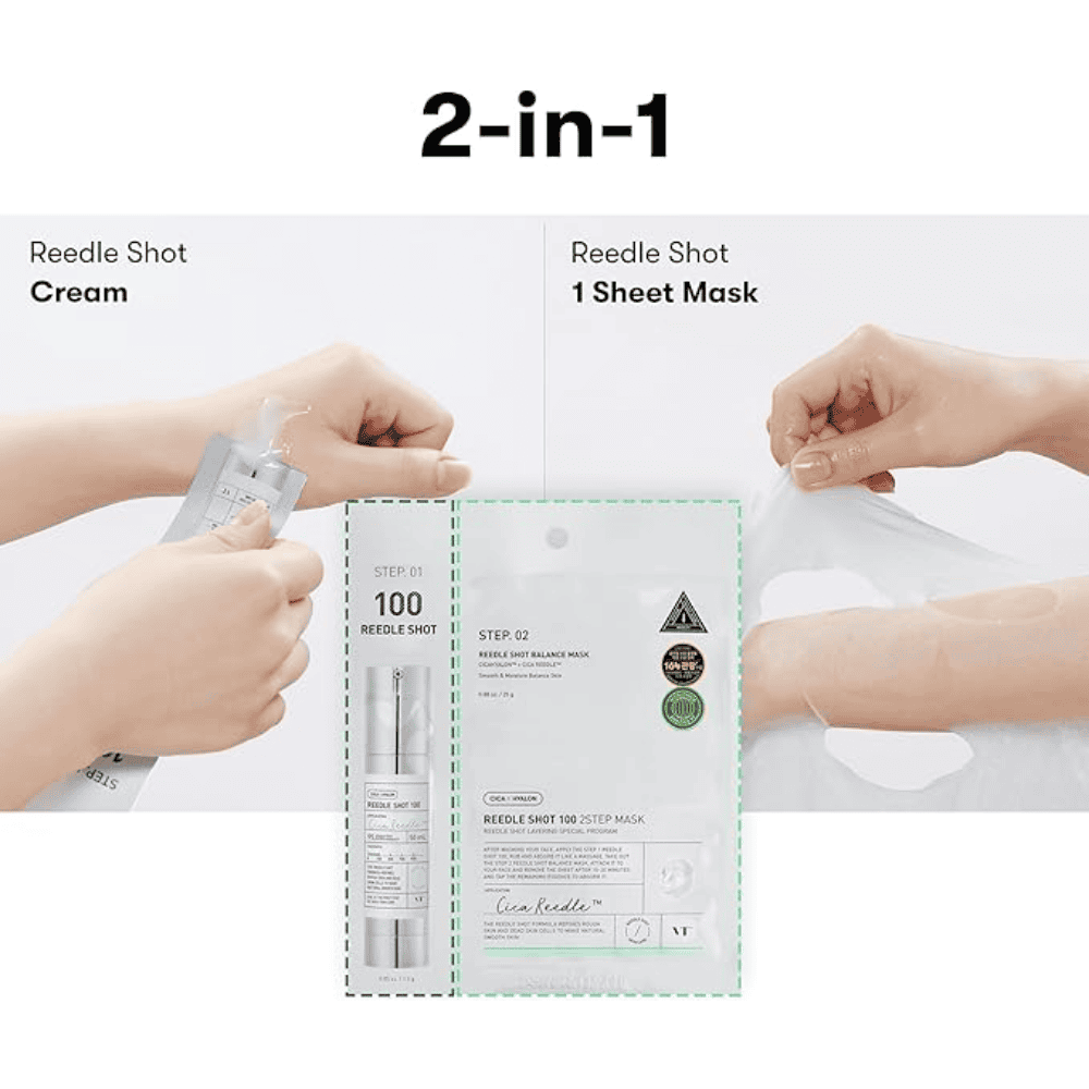 Reedle Shot 300 2Step Mask - MAKEUPMX Distribuidora