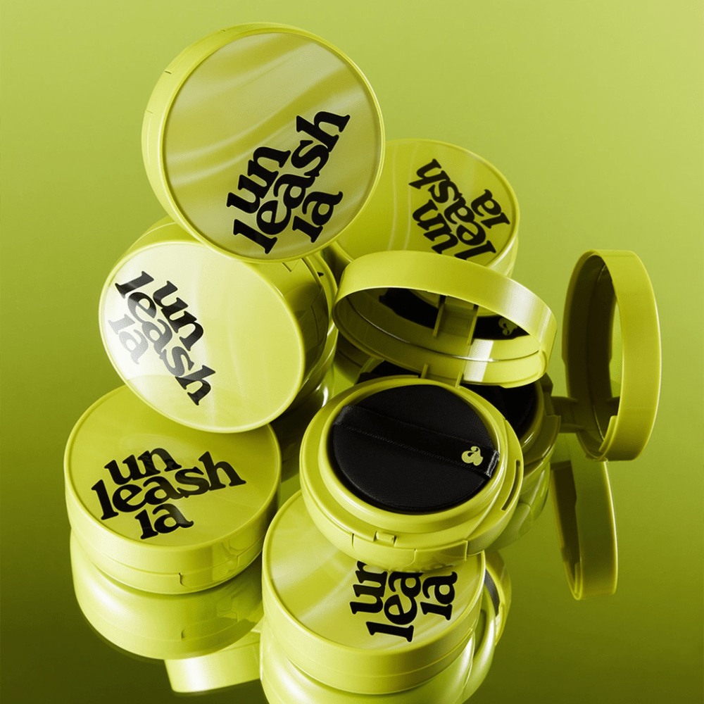 Satin Green Cushion - MAKEUPMX Distribuidora