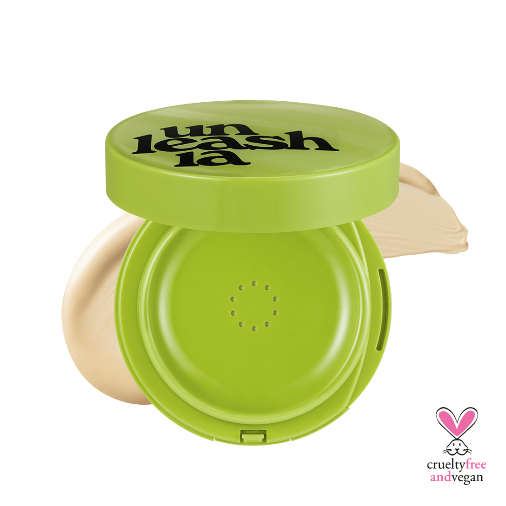 Satin Green Cushion - MAKEUPMX Distribuidora