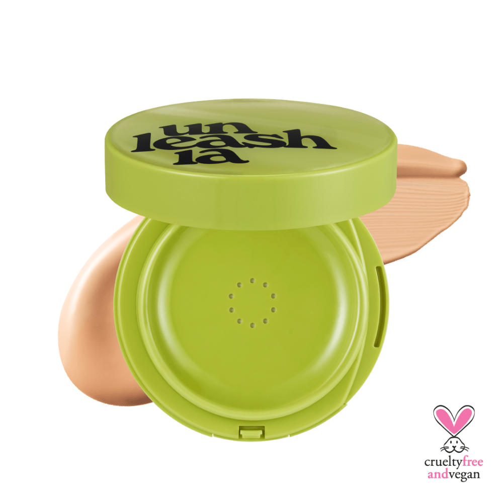 Satin Green Cushion - MAKEUPMX Distribuidora