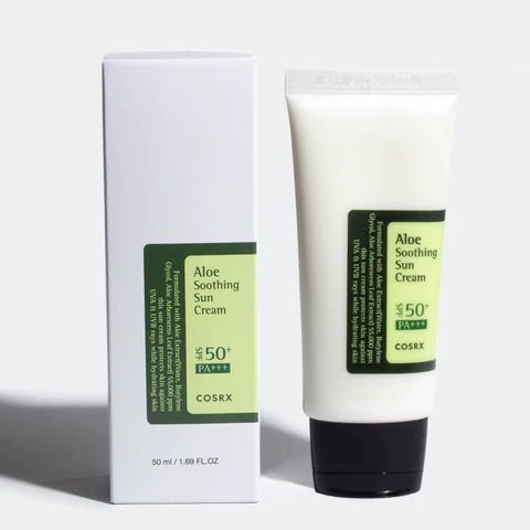 Sin Caja - Aloe Soothing Sun Cream SPF50 - MAKEUPMX Distribuidora