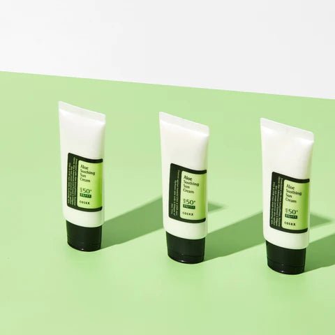 Sin Caja - Aloe Soothing Sun Cream SPF50 - MAKEUPMX Distribuidora