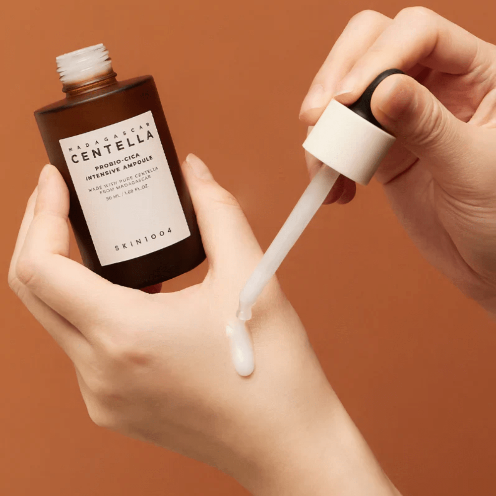 Sin Caja - Madagascar Centella Probio - Cica Intensive Ampoule - MAKEUPMX Distribuidora
